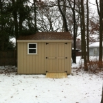 10x12 Gable 7' sidewalls Franklin #1